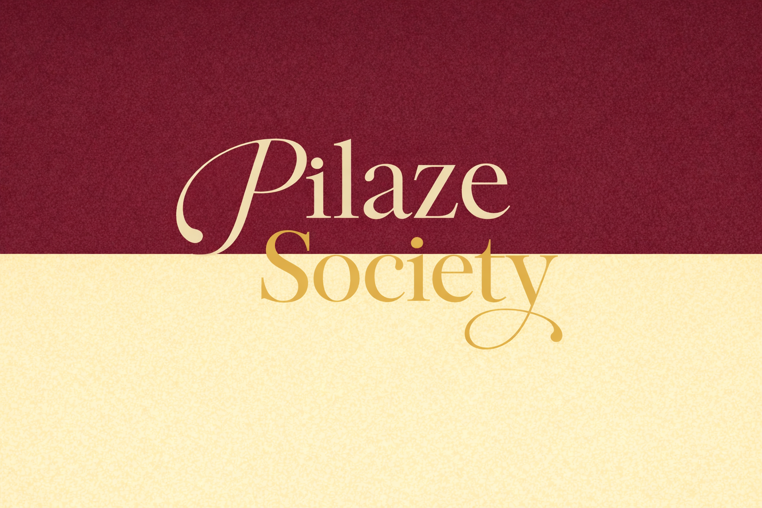 Pilaze Society brand visual