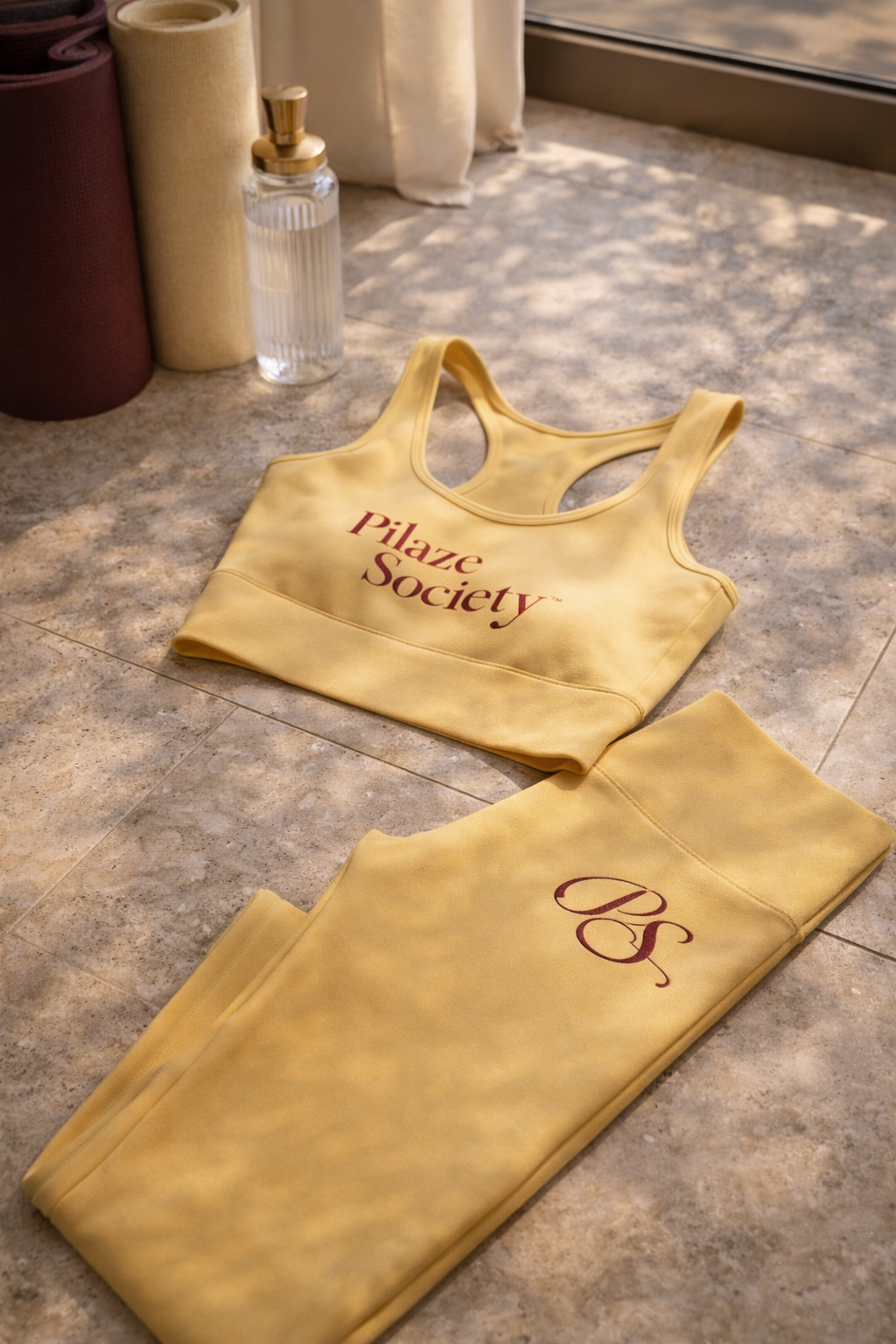 Pilaze Society branded activewear concept