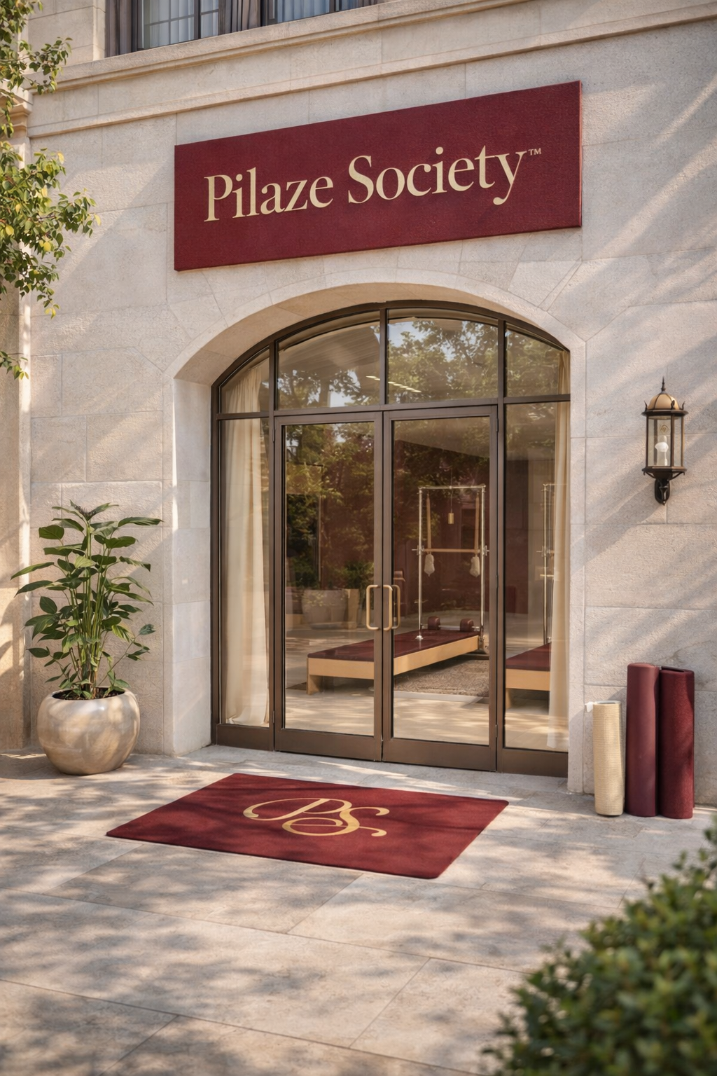 Pilaze Society studio entrance concept